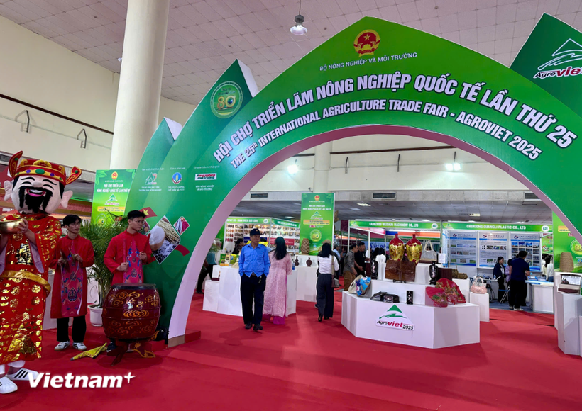 The International Agriculture Trade Fair AgroViet 2025 opens on November 12 in Hanoi. (Photo: VNA)