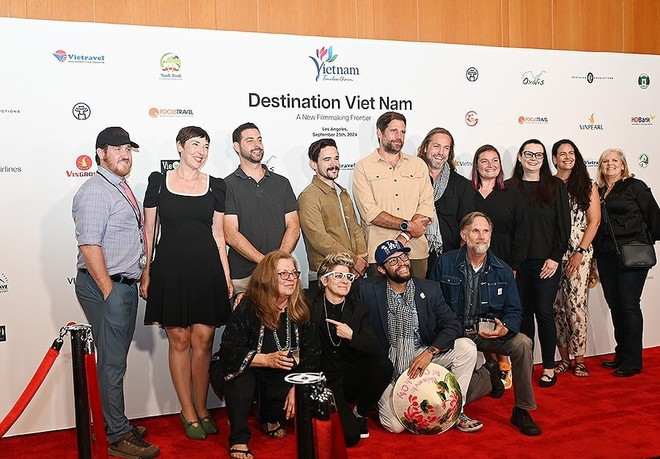 The 2024 Vietnam tourism and film promotion programme in the US attracts a large number of filmmakers and directors from Hollywood. (Photo: TITC)