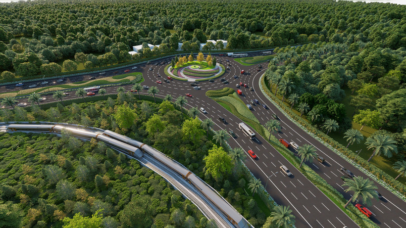 Phu Quoc becomes Vietnam’s first destination to feature an urban LRT system (Photo: Sun Group) 