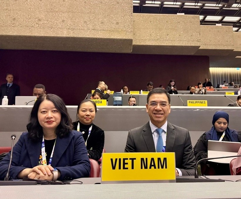 The Vietnamese delegation at COP11 (Photo: PV/Vietnam+)