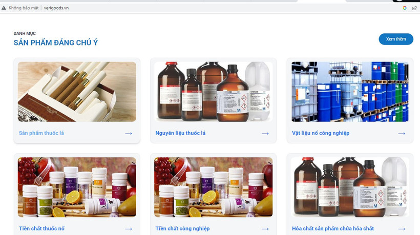 The Ministry of Industry and Trade (MoIT) is set to launch its product traceability system at www.verigoods.vn on December 23. (Photo: VNA)