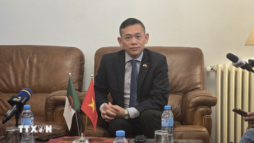 Vietnamese Ambassador to Algeria Tran Quoc Khanh. (Photo: VNA)