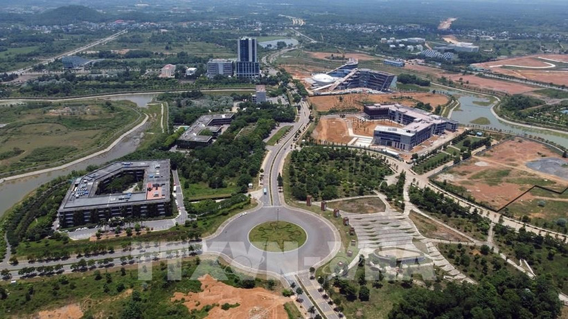 A view of the Hoa Lac Hi-tech Park in Hanoi (Photo: VNA)