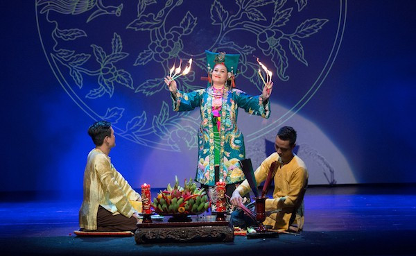 Vietnam’s centuries-old practice of worshipping the Mother Goddesses of the Three Realms (Dao Mau Tam Phu), was inscribed on UNESCO’s Intangible Cultural Heritage list in 2016. (Photo: VNA)