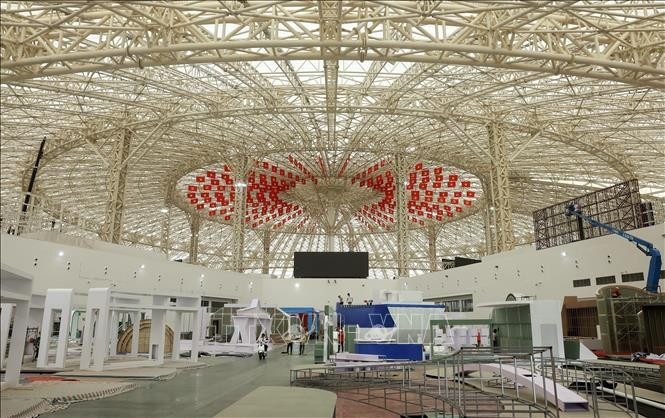 Over 90% of infrastructure items have been completed for the Autumn Fair 2025. (Photo: VNA)