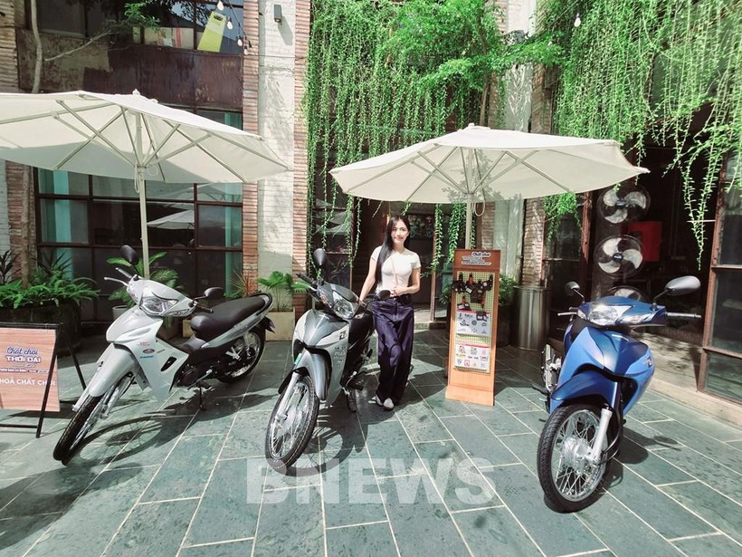 Wave Alpha - Honda Vietnam's best-selling motorbike model for months. (Photo: VNA)