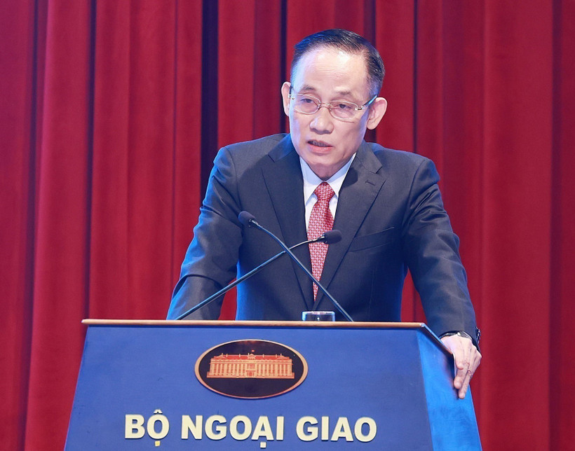 Minister of Foreign Affairs Le Hoai Trung (Photo: VNA)