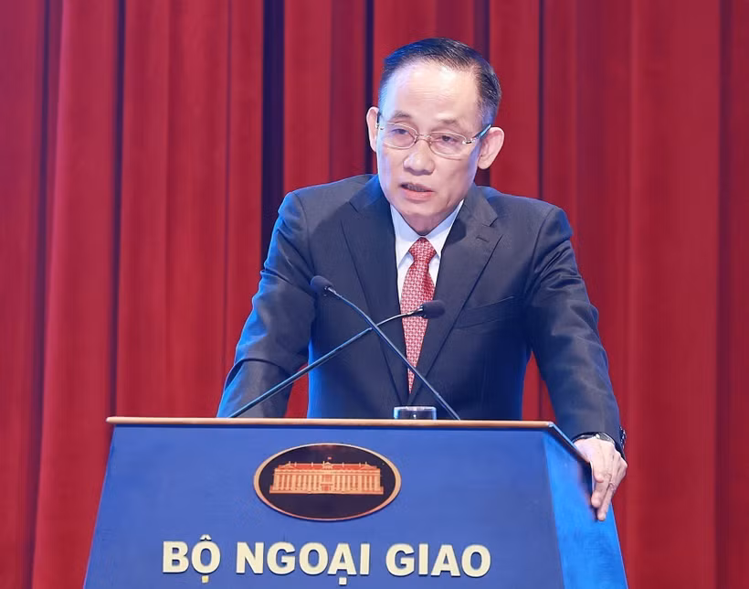 Minister of Foreign Affairs Le Hoai Trung (Photo: VNA)