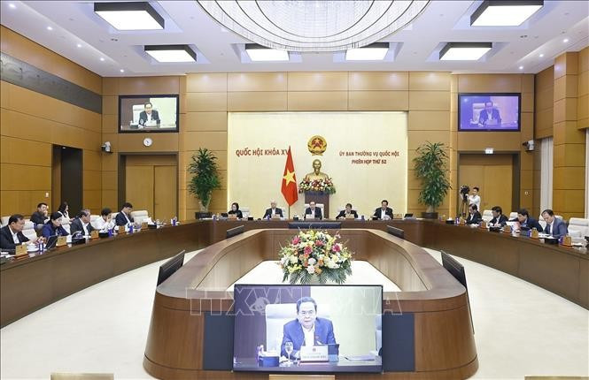 National Assembly (NA) Chairman Tran Thanh Man speaks at the event on December 3 (Photo: VNA)