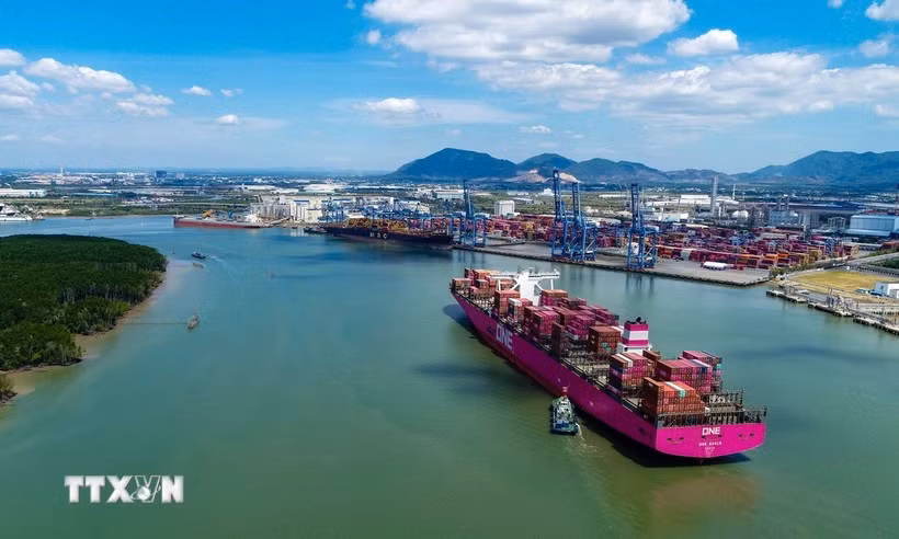 Tan Cang - Cai Mep international port (Photo: VNA)