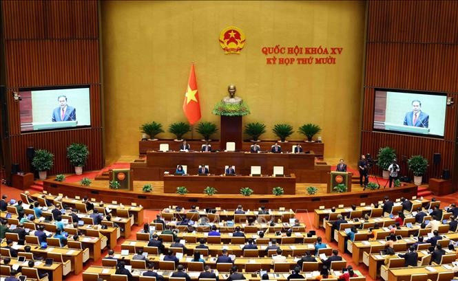 A view of the opening ceremony of the 10th session of the 15th legislature in Hanoi on October 20, 2025 (Photo: VNA)