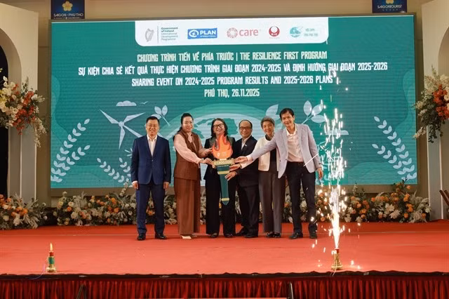 Irish Aid in Vietnam has committed 1.4 million EUR (1.62 million USD) to the Resilience First programme to strengthen climate resilience and empower ethnic minority women in 13 communes across Tuyen Quang, Quang Tri, and Phu Tho provinces. (Photo: Courtesy of CARE Vietnam
