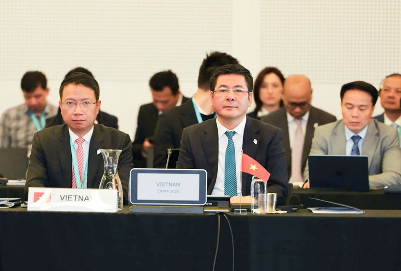Minister Nguyen Hong Dien attends the 9th CPTPP Commission ministerial meeting. (Photo: moit.gov.vn)