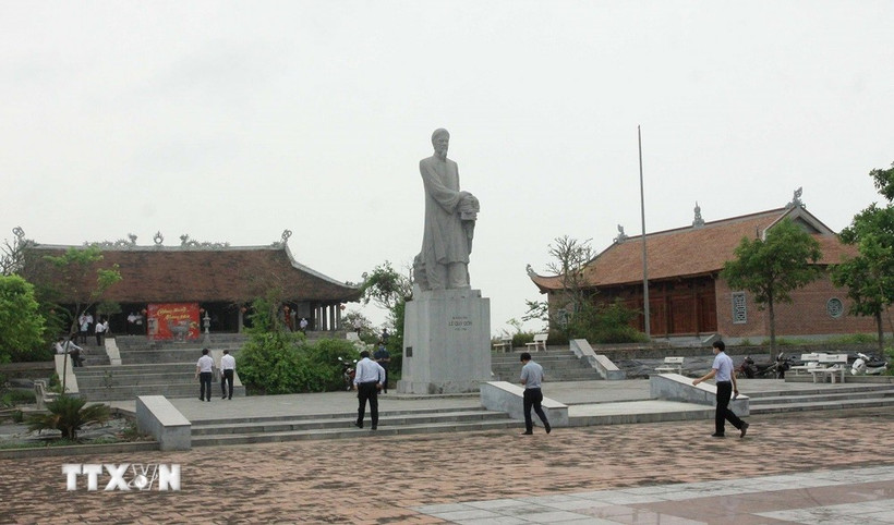 The memorial site of scholar Le Quy Don in Le Quy Don commune, Hung Yen province. (Photo: VNA)