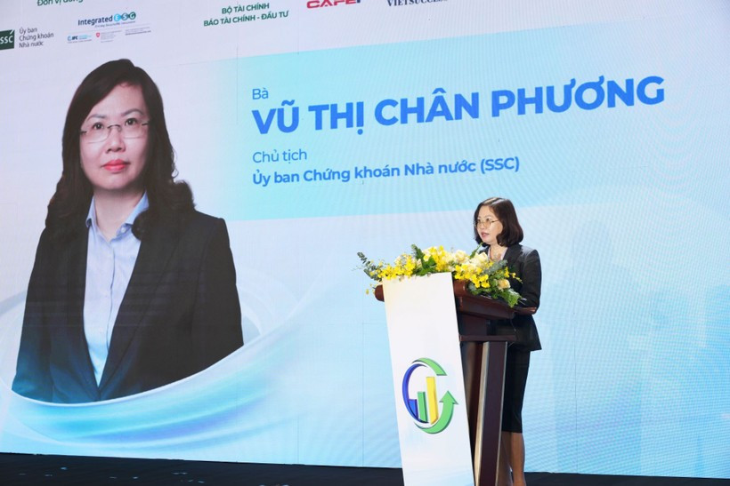 Chairwoman of the State Securities Commission Vu Thi Chan Phuong (Photo: VietnamPlus)