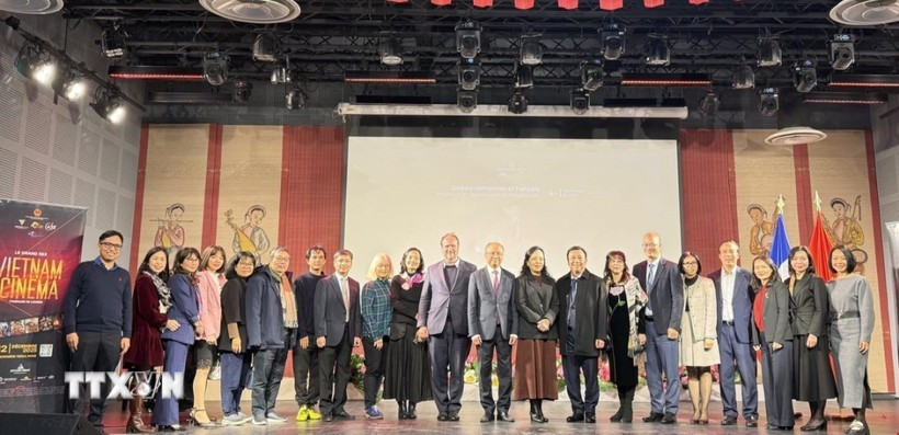 The seminar attracts Vietnamese and French filmmakers, artists and critics in the fields of film creation, production and distribution. (Photo: VNA)