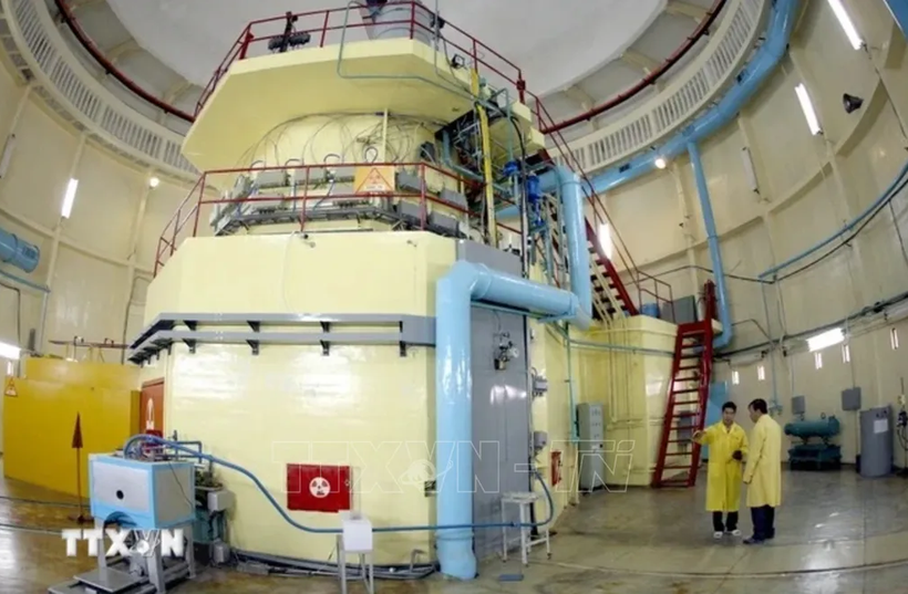 A nuclear reactor at the DaLat Nuclear Research Institute (Photo: VNA)