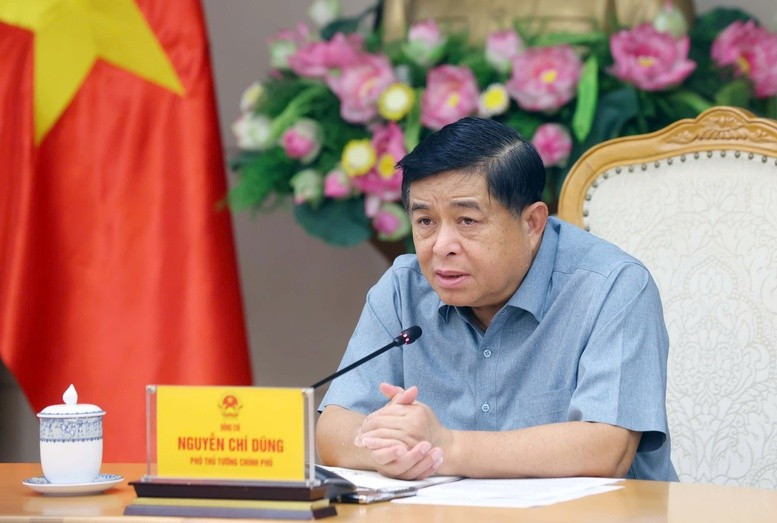Deputy Prime Minister Nguyen Chi Dung at the event. (Photo: VNA)