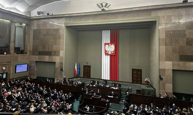 The voting session of the Poland’s Sejm on October 17 (Photo: VGP)
