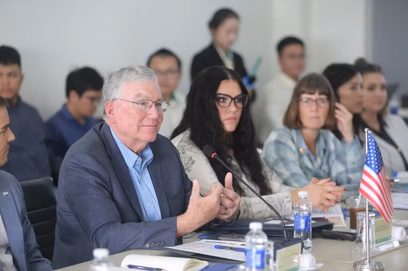Idaho Lieutenant Governor Scott Bedke highly appreciates Gia Lai's potential and said the two sides have many opportunities for cooperation. (Photo: VNA)