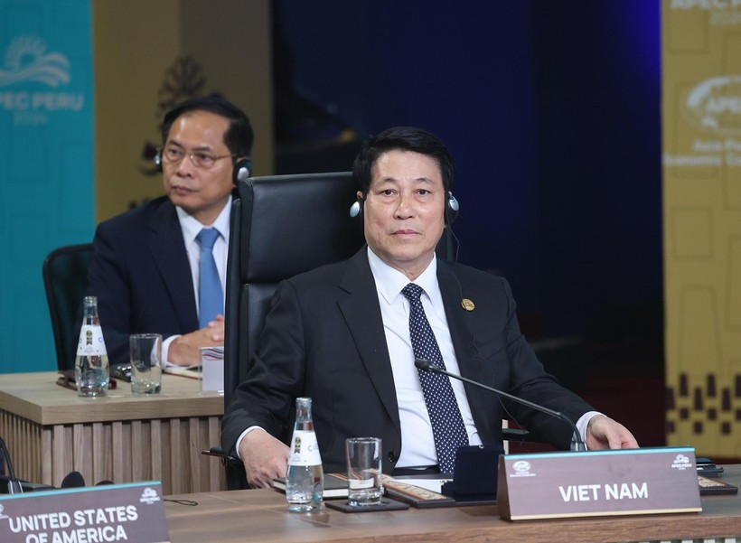 State President Luong Cuong attends the 31st APEC Economic Leaders’ Week (Photo: VNA)