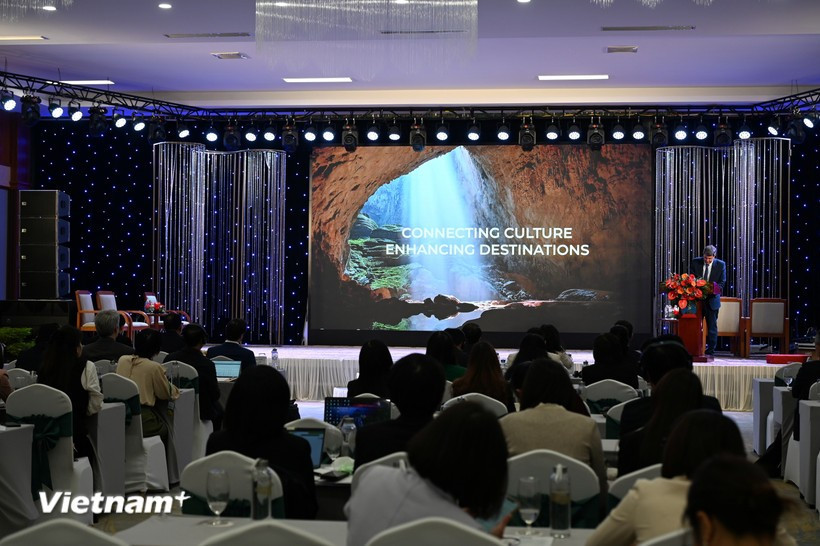 Son Doong Cave, one of Vietnam’s most outstanding destinations, is featured in a video on sustainable tourism development in the Greater Mekong Subregion. (Photo: VietnamPlus)
