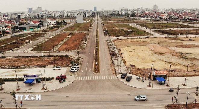 A snapshot of the southern urban zone once under Bac Giang province, now part of Bac Ninh province. (Photo: VNA)