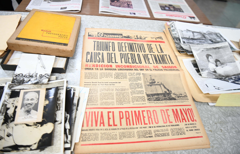 Some publications about Vietnam by Granma (Photo: VNA)