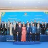 Delegates attend the forum on investment, trade and tourism cooperation to promote East–West Economic Corridor (EWEC) connectivity. (Photo: VNA)