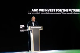 Kevin Kwon shares at the Vietnam Future Economy Summit – Bloomberg Businessweek Vietnam 2025. Photo: Prudential.