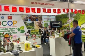 Typical OCOP products of Vietnam are introduced in the European market. Photo: VietnamPlus.