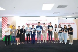 Google, in collaboration with the Vietnam National Innovation Centre (NIC) and the Da Nang Semiconductor and AI Centre (DSAC), successfully organised the AI Solutions Lab programme. — Photo courtesy of NIC.