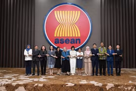 Delegates at the 14th Meeting of the ASEAN–New Zealand Joint Cooperation Committee, held at the ASEAN Secretariat in Jakarta on April 24. (Photo: ASEAN Secretariat)