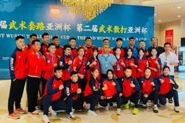 Vietnam's Wushu team ranks third at the 2025 Wushu Taolu Asian Cup. Photo: thethaovanhoa.vn