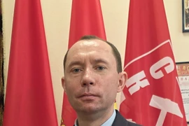 Sergey Syrankov, First Secretary of the Central Committee of the Communist Party of Belarus. Photo: VNA