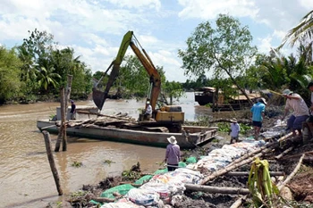 Tien Giang's district launches measures to ensure production in dry season
