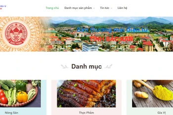 Bac Kan launches OCOP e-commerce floor