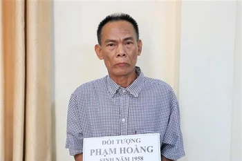 Pham Hoang, a member of a reactionary and terrorist organisation called “Chinh phu quoc gia Viet Nam lam thoi” (Provisional National Government of Vietnam). (Photo: VNA broadcasts)