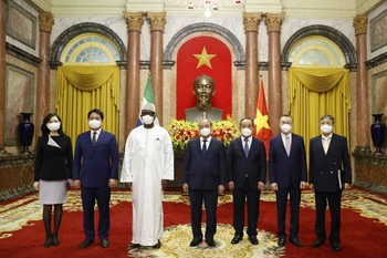 President welcomes newly accredited foreign ambassadors