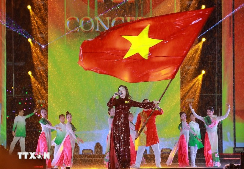 A performance at the concert “Vietnam in My Heart.” (Photo:VNA)