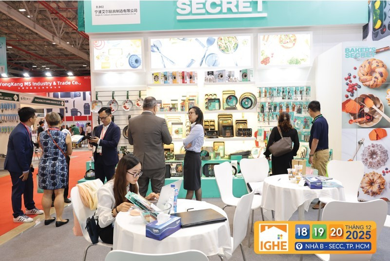 Over 250 enterprises join the Vietnam International Gifts and Housewares Expo 2025 (Photo: VNA)