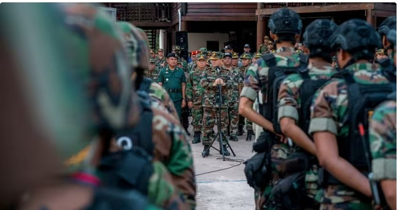 Cambodia mandates military service from 2026 (Photo: channelnewsasia.com)