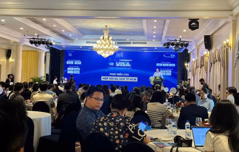 The seminar attracts over 250 delegates from travel agencies, hotels, and transport companies. (Photo: VietnamPlus)