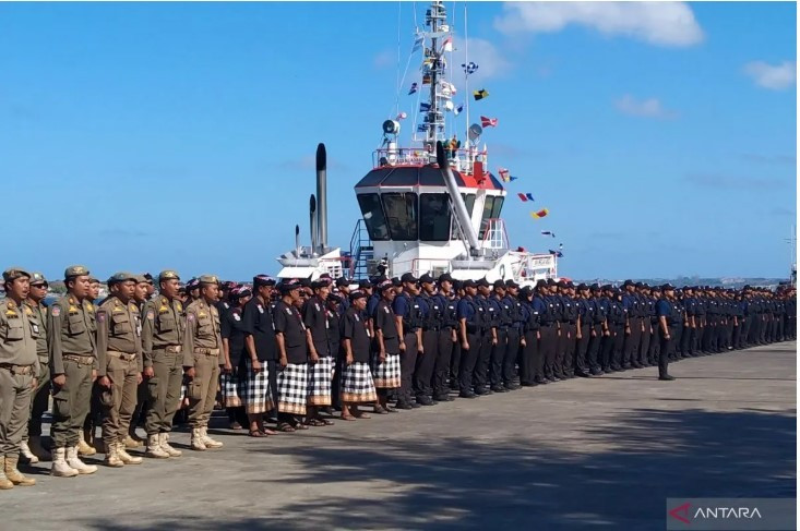 Indonesia's Immigration authorities inaugurated a patrol task force to monitor Bali tourists at Benoa Harbor, Denpasar, Bali (Photo: ANTARA)