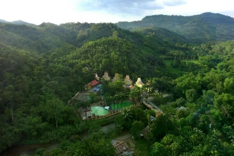  Meratus Geopark in South Kalimantan, Indonesia. (Photo: ANTARA) 