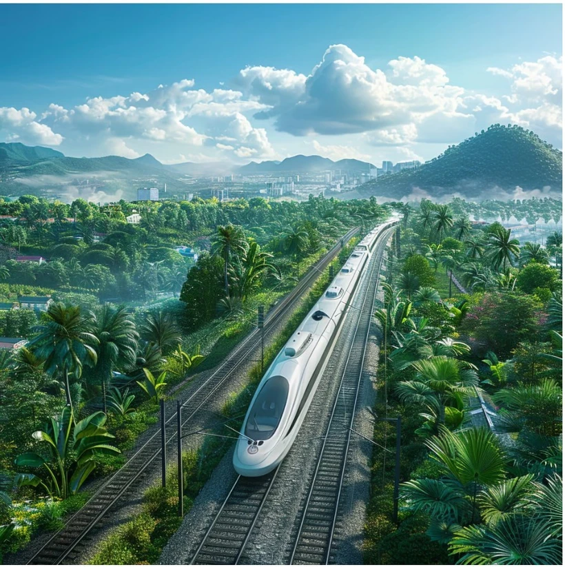 Thailand’s 300 billion THB railway expansion in 2025: A New Era of Connectivity (Photo: thai.news/news) 