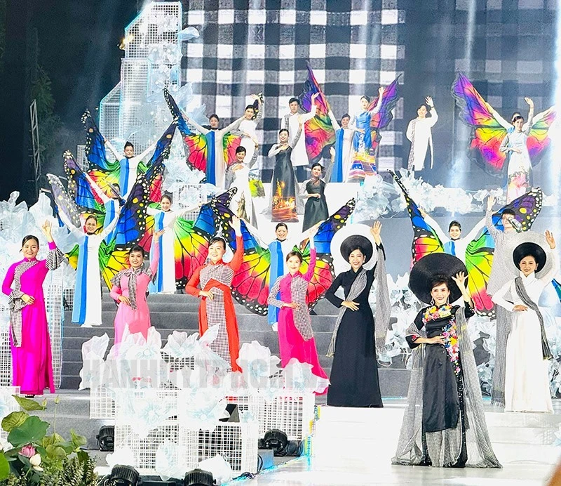 HCM City’s Ao Dai festival in 2024 (Photo: hcmcpv.org.vn)