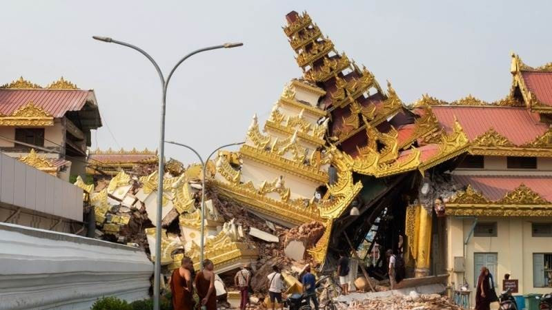 The earthquake hit Mandalay, Myanmar’s second-largest city and historic capital, where it destroyed temples and damaged the royal palace (Photo: EPA-EFE)