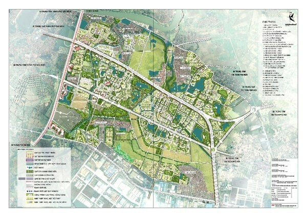 Bac Ninh city to develope an urban area in the southeastern part. (Photo: diendandothi.kinhtedothi.vn)