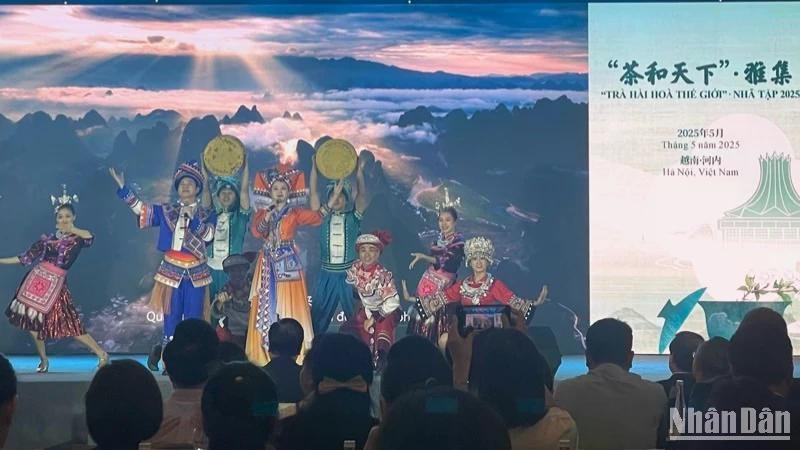 A dancing performance at the event (Photo: VNA)